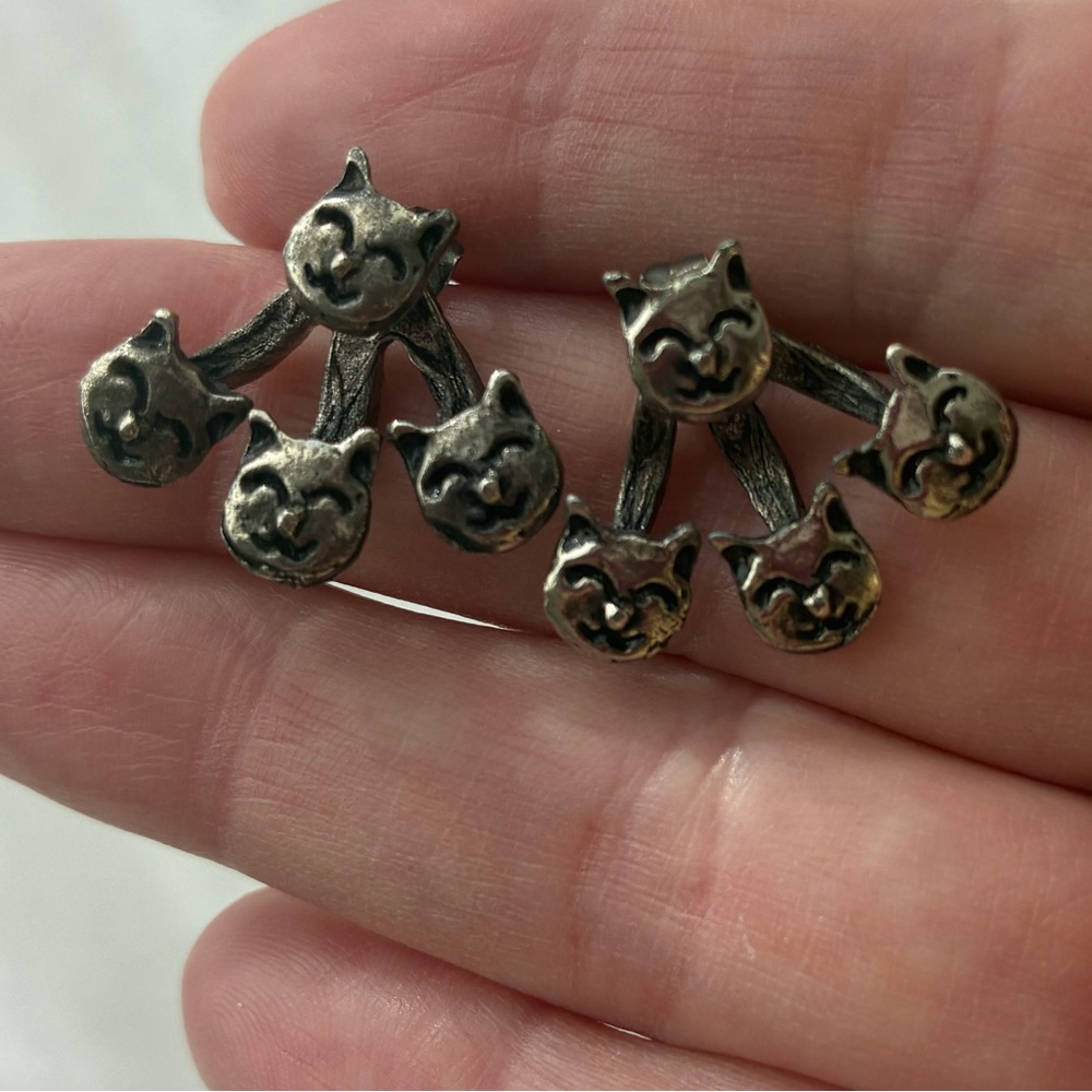 Vintage Cat Earrings